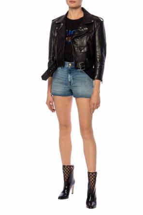 Denim shorts with patches, zdjęcie 2 Denim shorts with patches od Gucci